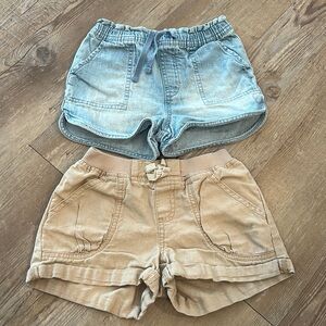 Two pairs of girls shorts!